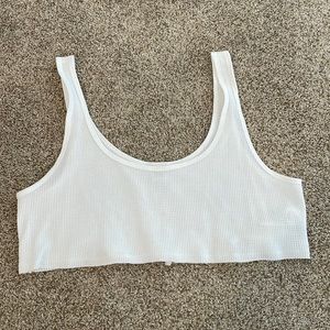 Aritzia White Tank Top